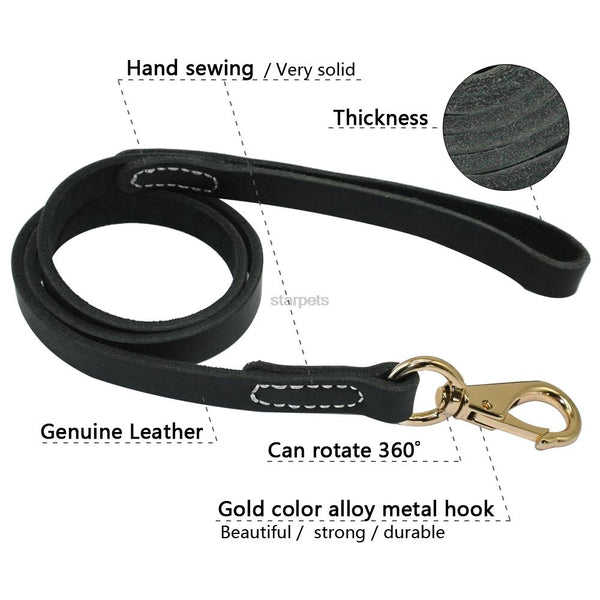 Traditional Leather Leash