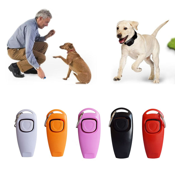 10Colors Dog Training Whistle Clicker Pet Dog Trainer Aid Guide Dog Whistle Pet Equipment Dog Products Pet Supplies DropShipping